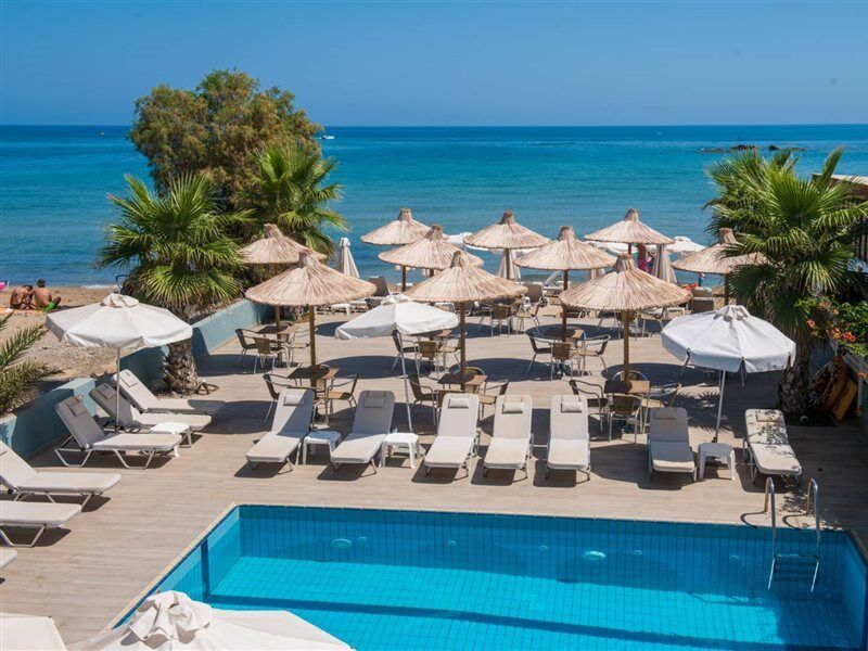 Compass Beach Hotel Stalida Екстериор снимка